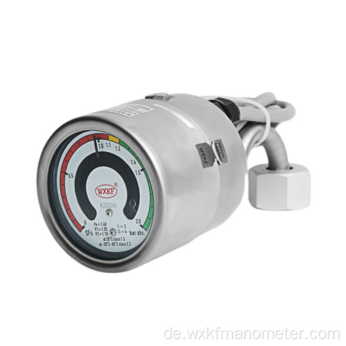 IP 65 Impact Resistance Gasdichte Gauge Monitor SF6 Gasanalysator